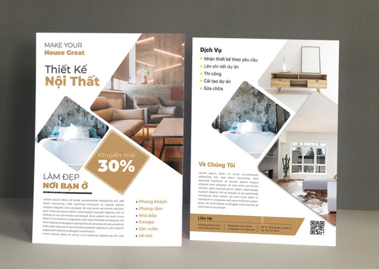 TOP 25 + mẫu tờ rơi quảng cáo Đẹp – Độc – Hút mắt 19 mau to roi quang cao 1