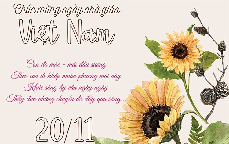 Tổng hợp 25+ mẫu thiệp chúc mừng 20/11 đẹp & ý nghĩa nhất 13 thiep chuc mung 20 11 14