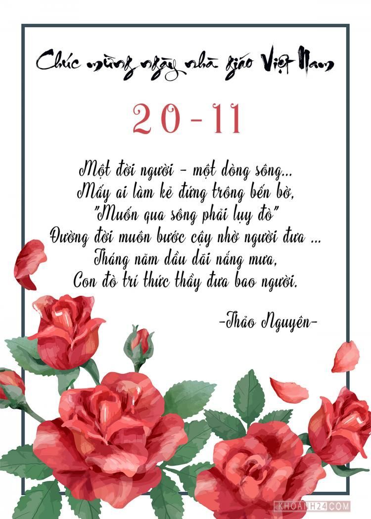 Tổng hợp 25+ mẫu thiệp chúc mừng 20/11 đẹp & ý nghĩa nhất 11 thiep chuc mung 20 11 20