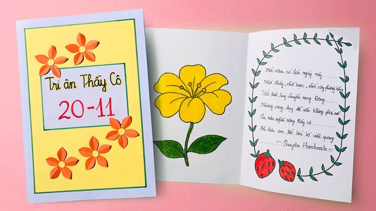 Tổng hợp 25+ mẫu thiệp chúc mừng 20/11 đẹp & ý nghĩa nhất 18 thiep chuc mung 20 11 4