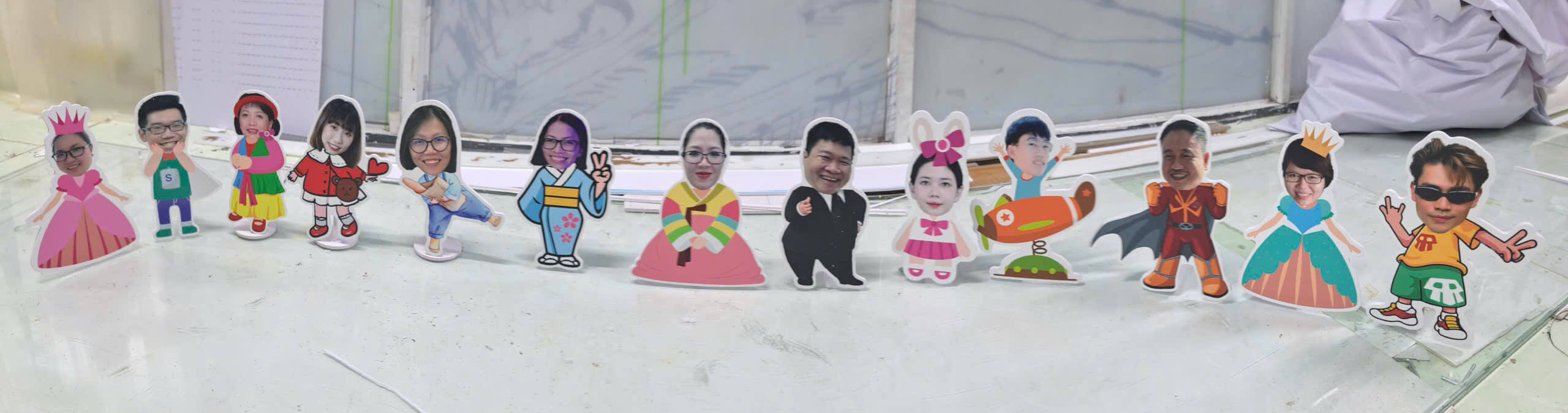 In hình chibi cao 20cm