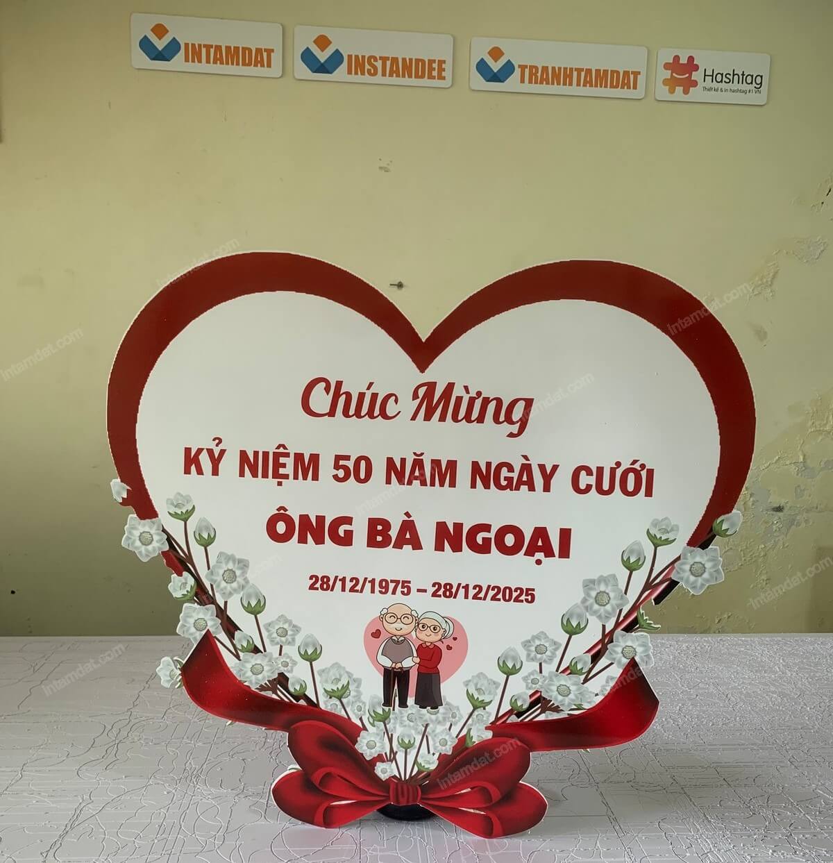 In chữ kỷ niệm đám cưới 6 In chữ kỷ niệm đám cưới