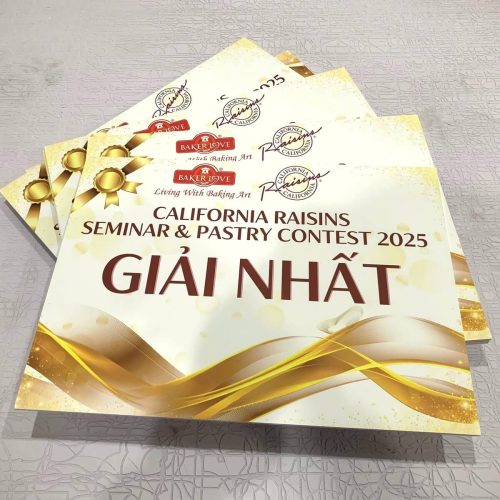 Bảng trao giải - KT A3 6 Bảng trao giải