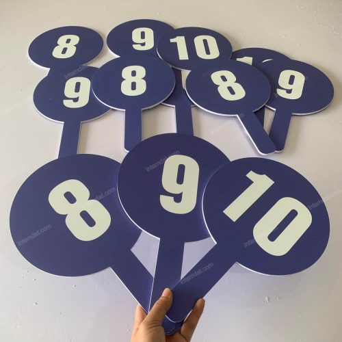 Bảng chấm điểm cầm tay