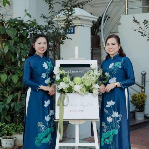 Bảng welcome đám cưới