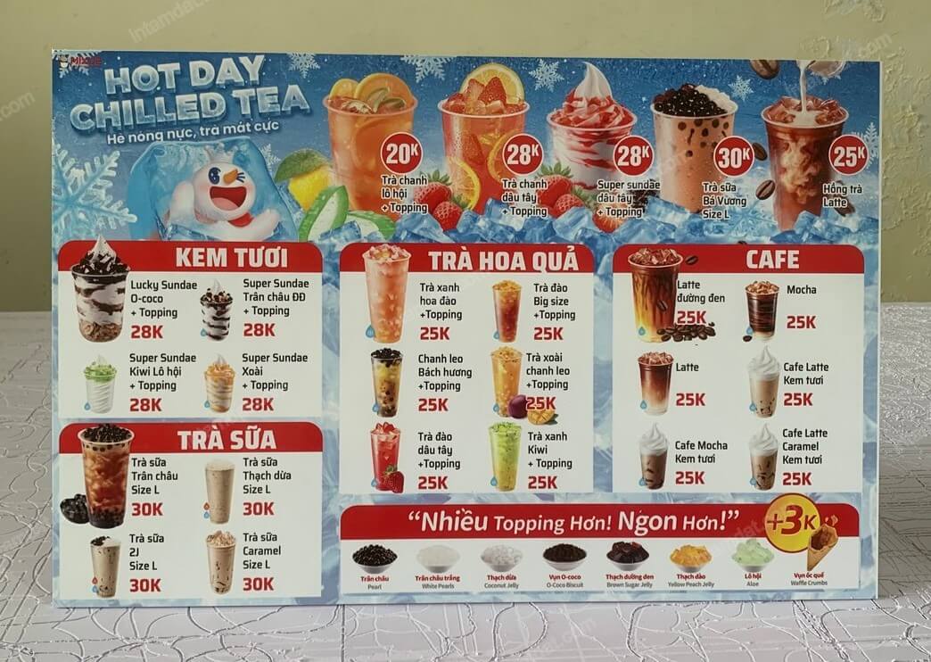 In menu formex 3 in menu formex