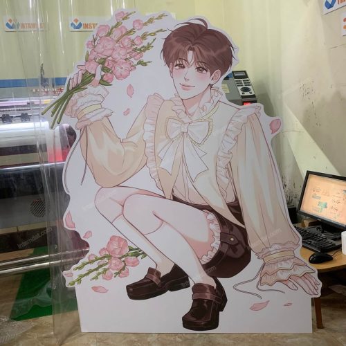 In nhân vật hình chibi